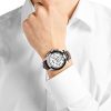 Montre homme Hugo Boss réf. 1513175, chronographe quartz, acier inoxydable, cuir – vue principale, Horlova Maroc