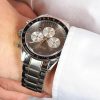 Montre homme Hugo Boss réf. 1513634, chronographe quartz, acier inoxydable – vue principale, Horlova Maroc