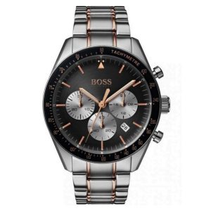 Montre homme Hugo Boss réf. 1513634, chronographe quartz, acier inoxydable – deuxième vue – Horlova Maroc