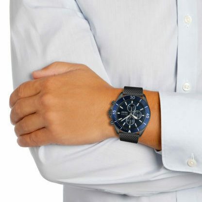 Montre homme Hugo Boss réf. 1513702, chronographe quartz, acier inoxydable – deuxième vue – Horlova Maroc