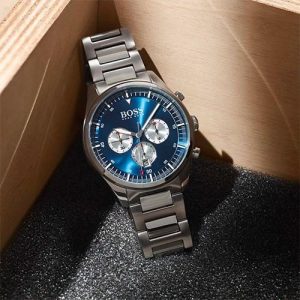 Montre homme Hugo Boss réf. 1513713, chronographe quartz, acier inoxydable – deuxième vue – Horlova Maroc