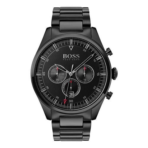 Montre homme Hugo Boss réf. 1513714, chronographe quartz, acier inoxydable – vue principale, Horlova Maroc