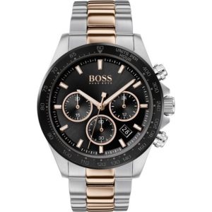 Montre homme Hugo Boss réf. 1513757, chronographe quartz, acier inoxydable – vue principale, Horlova Maroc