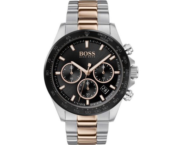 Montre homme Hugo Boss réf. 1513757, chronographe quartz, acier inoxydable – vue principale, Horlova Maroc