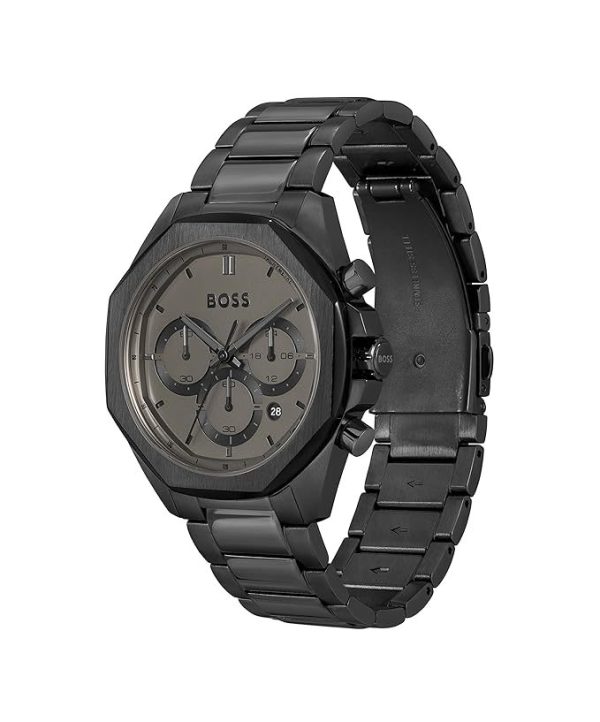 Montre homme Hugo Boss réf. 1514016, chronographe quartz, acier inoxydable – troisième vue