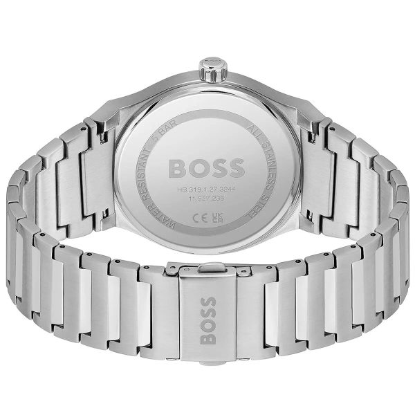 Montre homme Hugo Boss réf. 1514076, mouvement quartz, boîtier 41 mm, acier inoxydable, étanche 50 m – quatrième vue