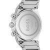 Montre homme Hugo Boss réf. 1514221, chronographe quartz, boîtier 41 mm, acier inoxydable, verre minéral – troisième vue