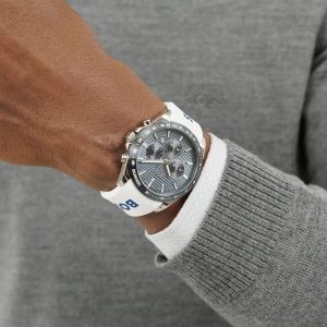 Montre homme Hugo Boss réf. 1514238, mouvement quartz, boîtier 41 mm, silicone – deuxième vue