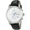Montre homme Hugo Boss réf. 1513282, chronographe quartz, boîtier 42 mm, cuir, étanche 50 m – deuxième vue