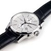 Montre homme Hugo Boss réf. 1513282, chronographe quartz, boîtier 42 mm, cuir, étanche 50 m – troisième vue