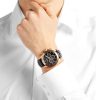 Montre homme Hugo Boss réf. 1513179, boîtier 43 mm, acier inoxydable, cuir, verre minéral – vue principale, Horlova Maroc