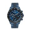Montre homme Hugo Boss réf. 1513758, chronographe quartz, boîtier 43 mm, acier inoxydable – vue principale, Horlova Maroc