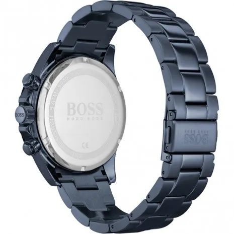 Montre homme Hugo Boss réf. 1513758, chronographe quartz, boîtier 43 mm, acier inoxydable – troisième vue