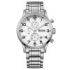 Montre homme Hugo Boss réf. 1512445, boîtier 44 mm, acier inoxydable, verre minéral – vue principale, Horlova Maroc