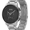 Montre homme Hugo Boss réf. 1513762, mouvement quartz, boîtier 44 mm, acier inoxydable – troisième vue