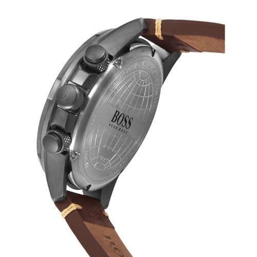 Montre homme Hugo Boss réf. 1513773, mouvement quartz, boîtier 44 mm, cuir – quatrième vue