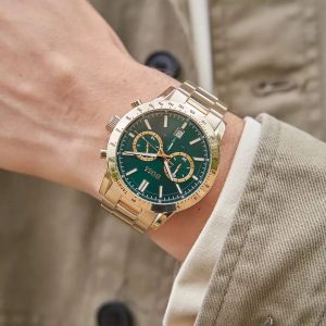 Montre homme Hugo Boss réf. 1513923, chronographe quartz, boîtier 44 mm, acier inoxydable, étanche 50 m – deuxième vue