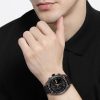 Montre homme Hugo Boss réf. 1514022, boîtier 44 mm, silicone – vue principale, Horlova Maroc