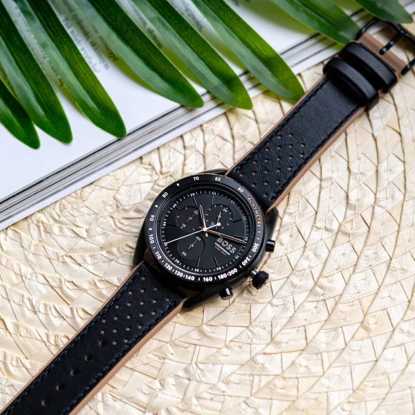 Montre homme Hugo Boss réf. 1514022, boîtier 44 mm, silicone – troisième vue – Horlova Maroc