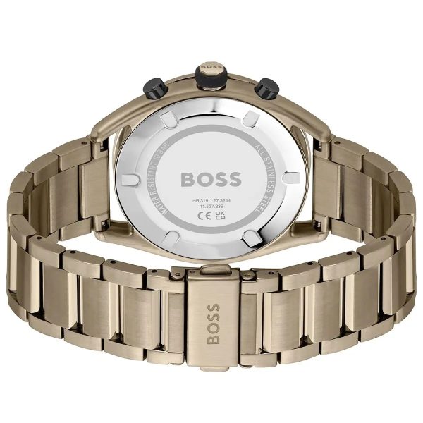 Montre homme Hugo Boss réf. 1514027, mouvement quartz, boîtier 44 mm – troisième vue – Horlova Maroc