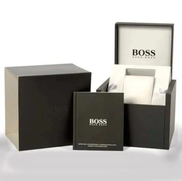 Montre homme Hugo Boss réf. 1514027, mouvement quartz, boîtier 44 mm – quatrième vue – Horlova Maroc