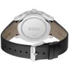 Montre homme Hugo Boss réf. 1514188, chronographe quartz, boîtier 44 mm, cuir, étanche 30 m – troisième vue