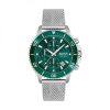 Montre homme Hugo Boss réf. 1513905, chronographe quartz, boîtier 46 mm, acier inoxydable – vue principale, Horlova Maroc