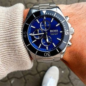 Montre homme Hugo Boss réf. 1513704, boîtier 48 mm, acier inoxydable, verre minéral – deuxième vue