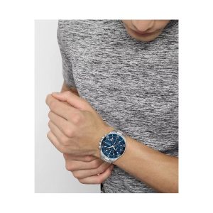 Montre homme Hugo Boss Admiral réf. 1513907, mouvement quartz, boîtier 46 mm, acier inoxydable – vue principale, Horlova Maroc