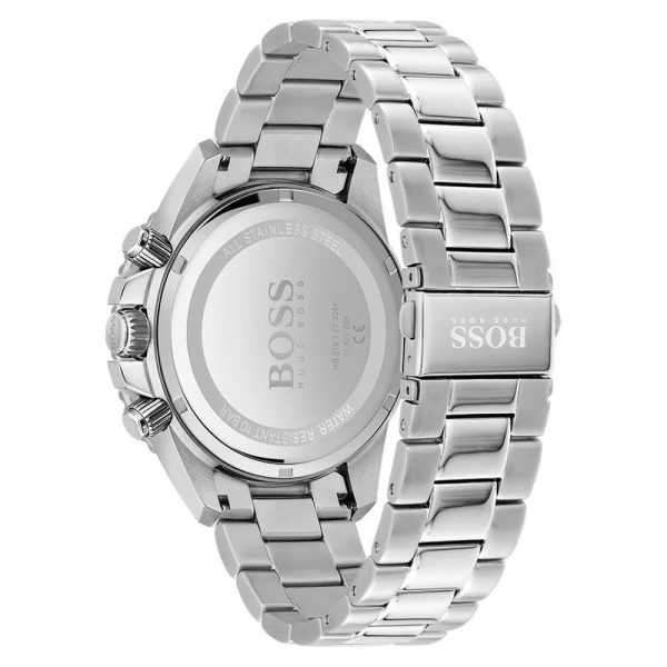 Montre homme Hugo Boss Admiral réf. 1513907, mouvement quartz, boîtier 46 mm, acier inoxydable – deuxième vue