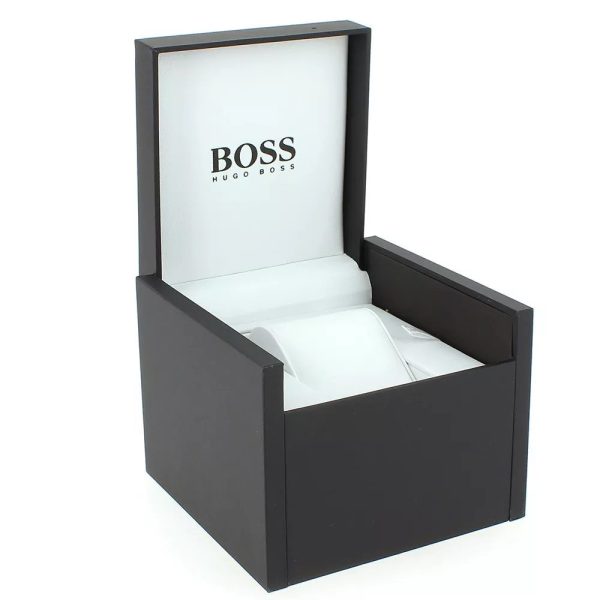 Montre homme Hugo Boss Admiral réf. 1513907, mouvement quartz, boîtier 46 mm, acier inoxydable – troisième vue