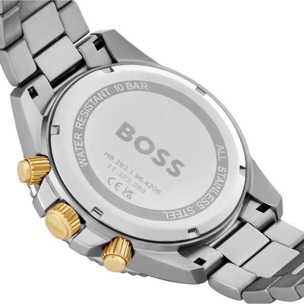 Montre homme Hugo Boss Admiral réf. 1514257, chronographe quartz, boîtier 46 mm, acier inoxydable – deuxième vue