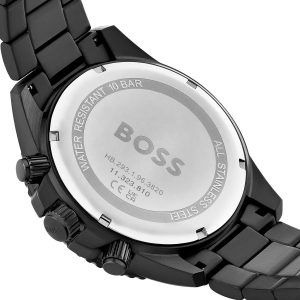 Montre homme Hugo Boss Admiral réf. 1514258, chronographe quartz, boîtier 46 mm, acier inoxydable, étanche 100 m – deuxième vue