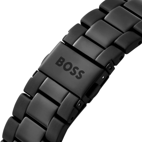 Montre homme Hugo Boss Admiral réf. 1514258, chronographe quartz, boîtier 46 mm, acier inoxydable, étanche 100 m – troisième vue