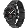 Montre homme Hugo Boss Aero 44 mm réf. 1513771, cadran noir, mouvement quartz – vue de trois-quarts