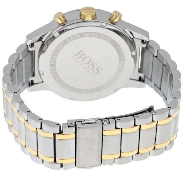 Montre homme Hugo Boss Aeroliner réf. 1513236, mouvement quartz, boîtier 44 mm, acier inoxydable – vue principale, Horlova Maroc