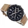 Montre homme Hugo Boss Allure réf. 1513964, chronographe quartz, boîtier 44 mm, cuir, étanche 50 m – troisième vue