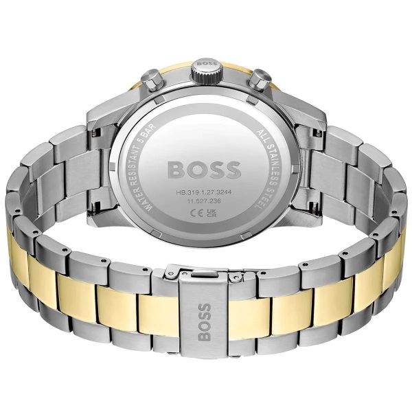 Montre homme Hugo Boss Allure réf. 1514163, mouvement quartz, boîtier 44 mm, acier inoxydable – quatrième vue