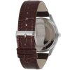 Montre homme Hugo Boss Ambassador 43 mm réf. 1513021, cadran blanc, bracelet cuir – vue de trois-quarts