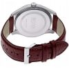 Montre homme Hugo Boss Ambassador 43 mm réf. 1513021, cadran blanc, bracelet cuir – vue rapprochée