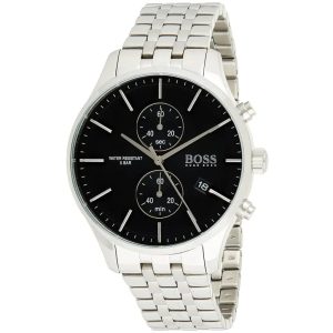 Montre homme Hugo Boss Associate réf. 1513869, mouvement quartz, boîtier 42 mm, acier inoxydable – vue principale, Horlova Maroc