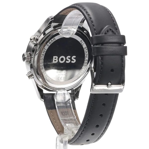 Montre homme Hugo Boss Avery réf. 1514156, mouvement quartz, boîtier 42 mm, cuir – deuxième vue