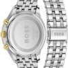 Montre homme Hugo Boss Avery réf. 1514159, chronographe quartz, boîtier 42 mm, acier inoxydable, verre minéral, étanche 50 m – troisième vue