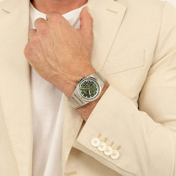 Montre homme Hugo Boss Candor réf. 1514220, chronographe quartz, boîtier 41 mm, acier inoxydable, étanche 50 m – deuxième vue