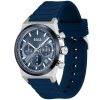 Montre homme Hugo Boss Candor réf. 1514243, chronographe quartz, boîtier 41 mm, silicone – deuxième vue