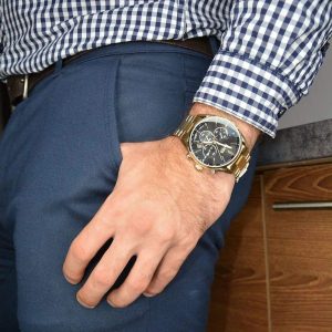 Montre homme Hugo Boss Champion réf. 1513848, chronographe quartz, boîtier 44 mm, acier inoxydable, étanche 100 m – deuxième vue