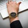 Montre homme Hugo Boss Champion réf. 1513848, chronographe quartz, boîtier 44 mm, acier inoxydable, étanche 100 m – quatrième vue