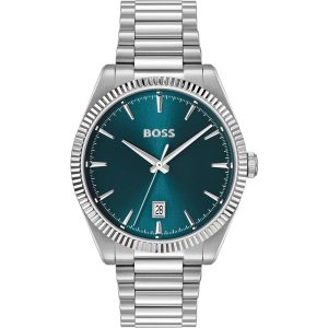 Montre homme Hugo Boss Cheswick réf. 1514309, mouvement quartz, boîtier 40 mm, acier inoxydable – vue principale, Horlova Maroc