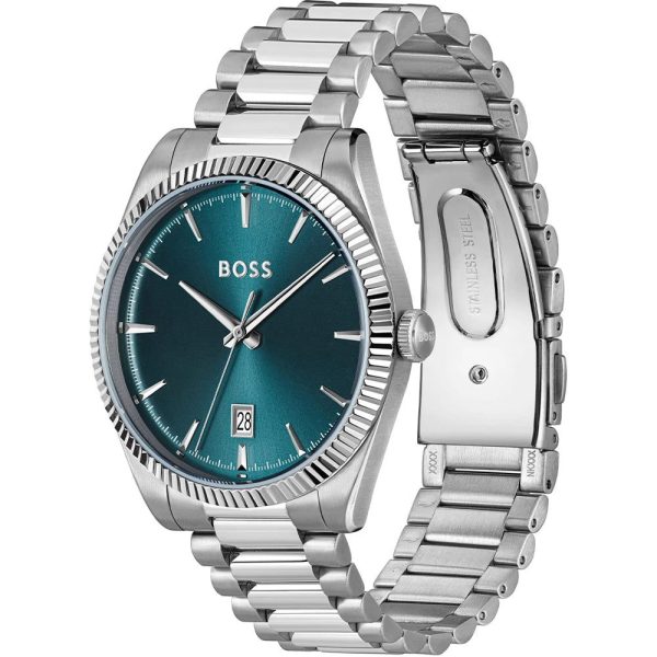 Montre homme Hugo Boss Cheswick réf. 1514309, mouvement quartz, boîtier 40 mm, acier inoxydable, verre minéral, étanche 50 m – deuxième vue