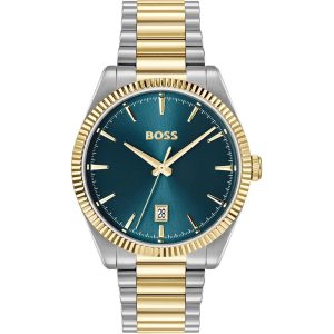 Montre homme Hugo Boss Cheswick réf. 1514311, mouvement quartz, boîtier 40 mm, acier inoxydable – vue principale, Horlova Maroc